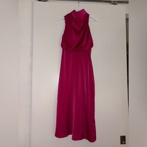 Hot Pink Sleeveless Dress